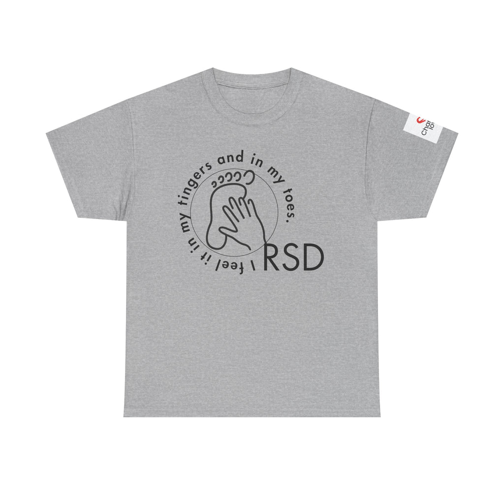 RSD Awareness T-Shirt,  I Feel It in My Fingers and Toes | CRPS Support Tee for Hope & Healing