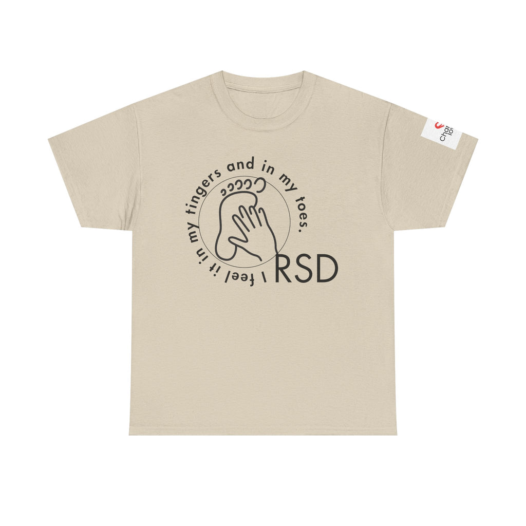 RSD Awareness T-Shirt,  I Feel It in My Fingers and Toes | CRPS Support Tee for Hope & Healing