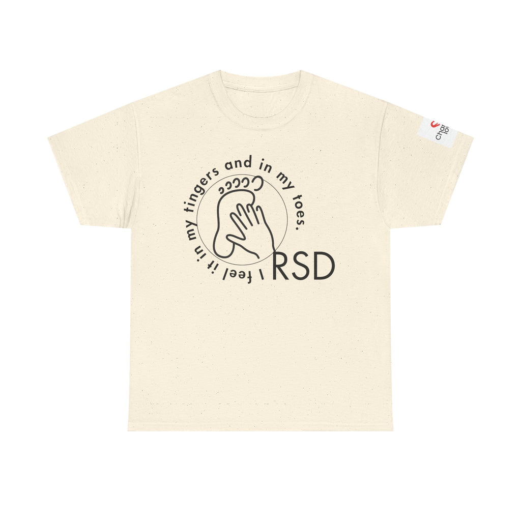 RSD Awareness T-Shirt,  I Feel It in My Fingers and Toes | CRPS Support Tee for Hope & Healing
